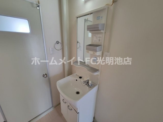 泉北桃山台１丁19号棟の洗面所