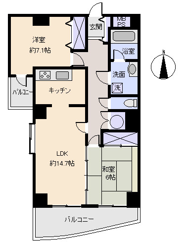 バードアイビュー湯河原の間取り