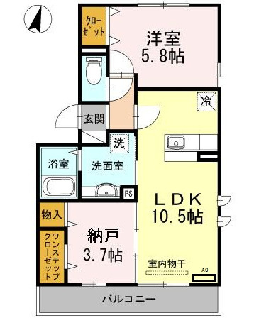 サニーコートの間取り