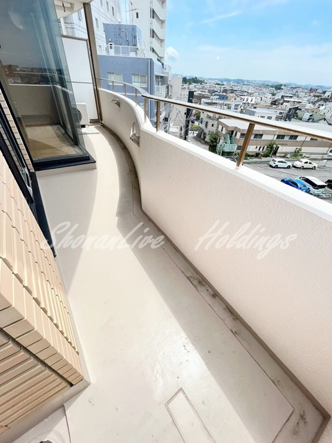 藤沢市辻堂１丁目の賃貸マンションのバルコニー