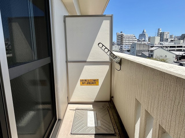 エスポワール大川筋のバルコニー