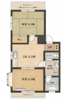 【間取り】 | フラットS | 間取りです。