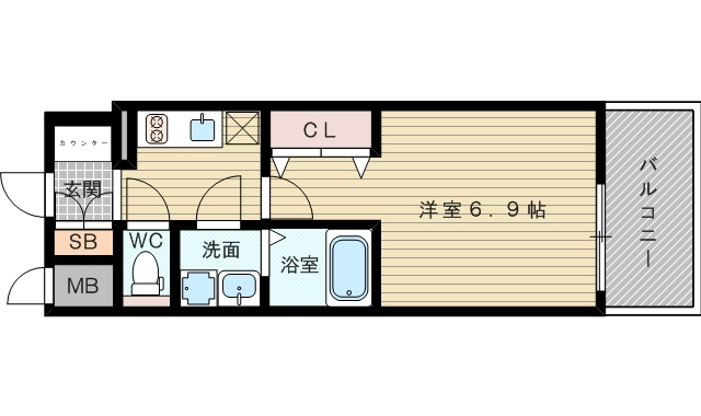 大阪市東淀川区菅原６丁目のマンション
