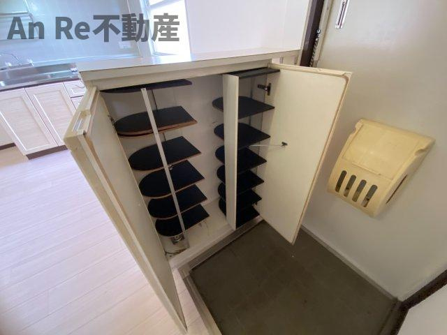 ドミールエントピアの玄関