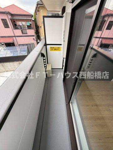 ミリアビタ船橋のバルコニー