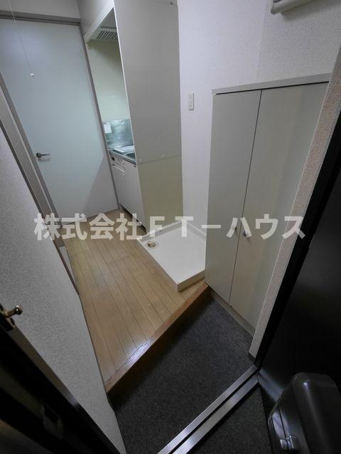 ベイステート安間の玄関