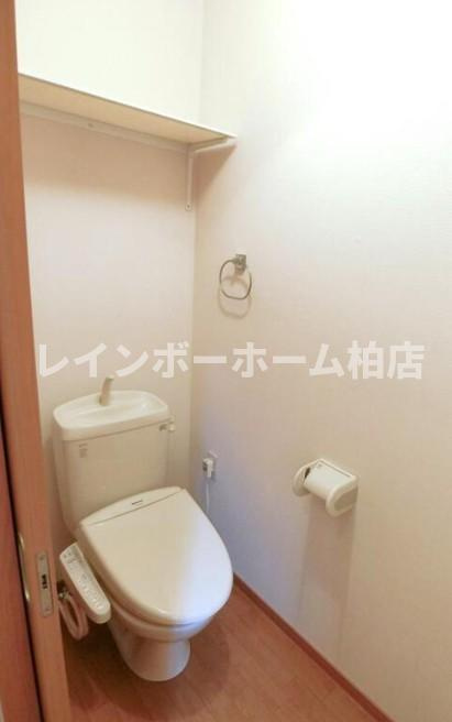 仲介手数料（賃料の1.10ヵ月）の50％OFF対象物件！のトイレ