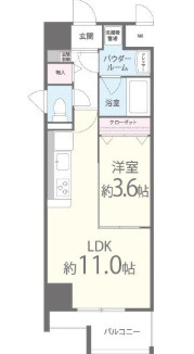 【間取り】 | ポローニア立花通り