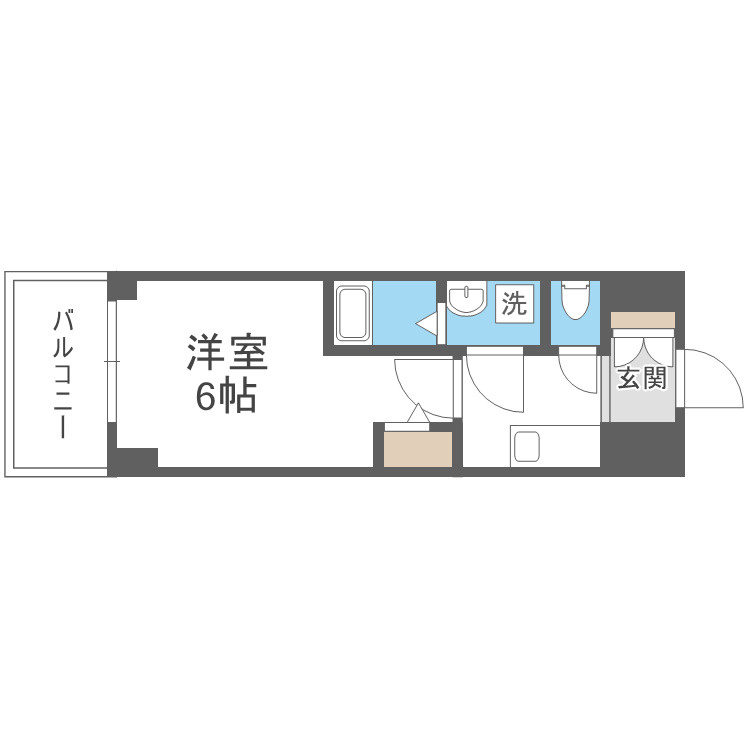 S-RESIDENCE布施aventraの間取り