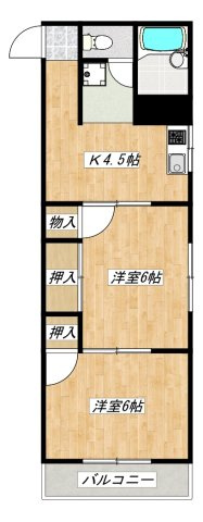マロン824の間取り