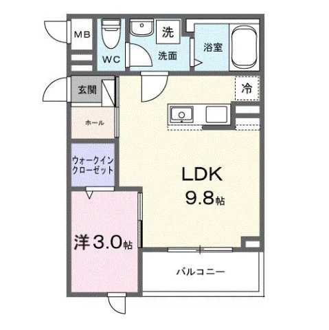 メゾン　リッシュの間取り