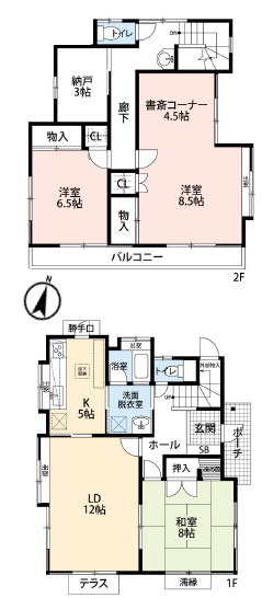 大磯町石神台3丁目　中古戸建