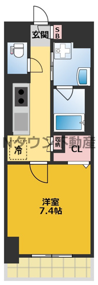 【間取り】 | Avanti(アバンティ) | 間取りです。