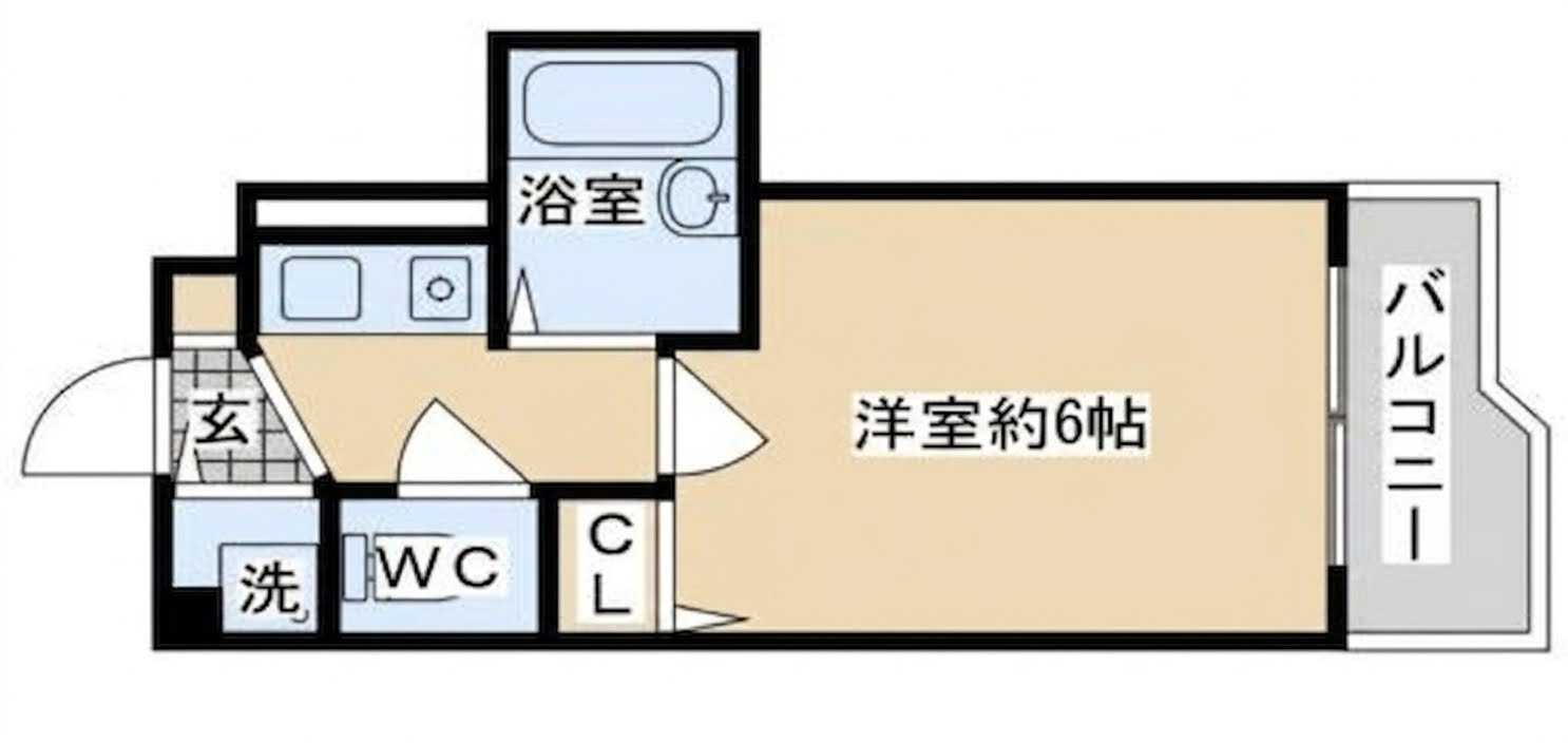 APART1の間取り