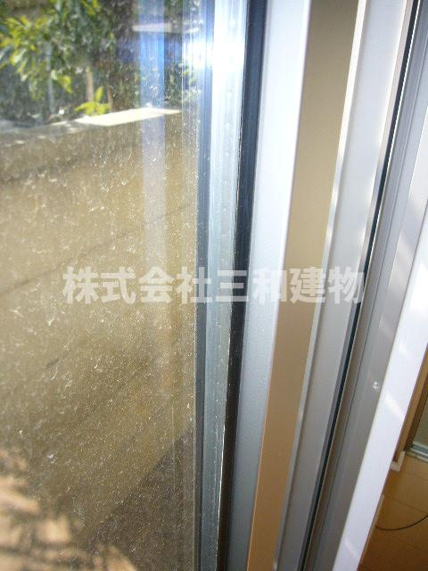 Ｓａｙｕｓａの設備|ペアガラス（複層ガラス）です！見え難いですが１枚のサッシに２枚のガラスがハマッテいます！