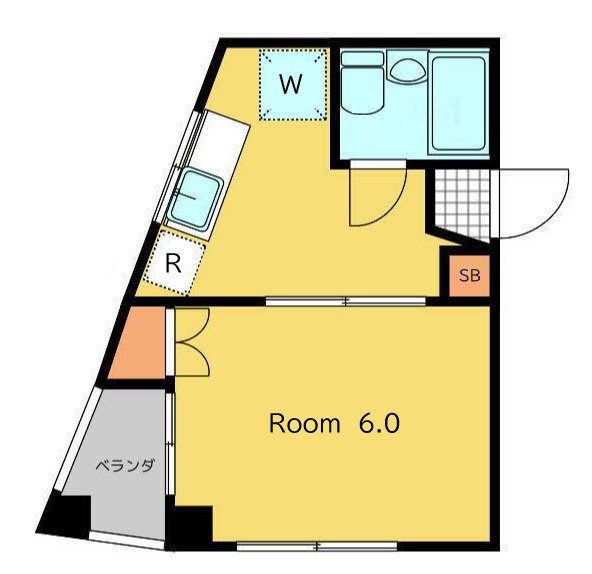 海老澤マンションの間取り