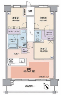 【間取り】 | プレサンスロジェ摂津