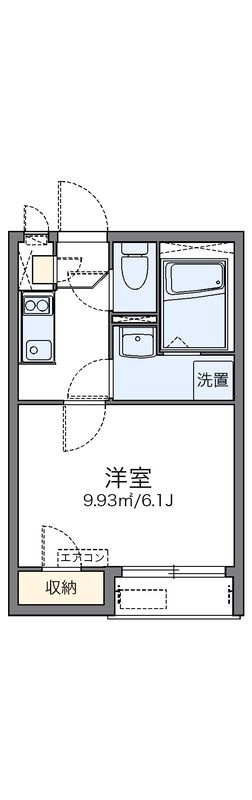 レオネクストレセーナの間取り