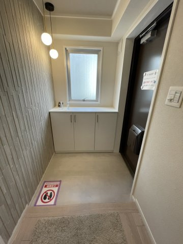 芦屋シティハイツの玄関