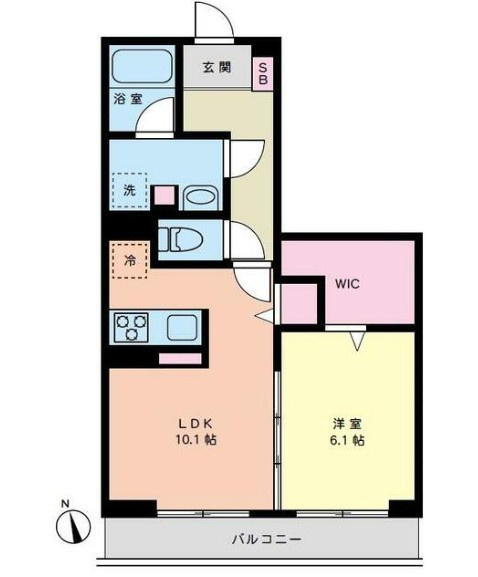 マイメゾン八千代中央の間取り