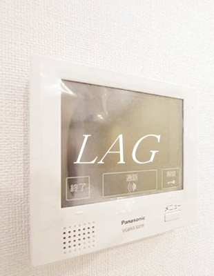 【セキュリティ】 | ムサシヤレジデンス | モニター付きインターホンです。