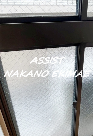 田村ビルのバルコニー