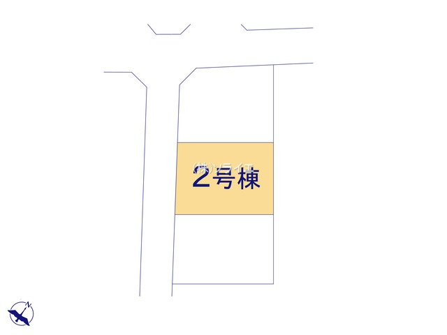 狭山市北入曽第４全3棟　新築戸建　リーブルガーデンの区画図