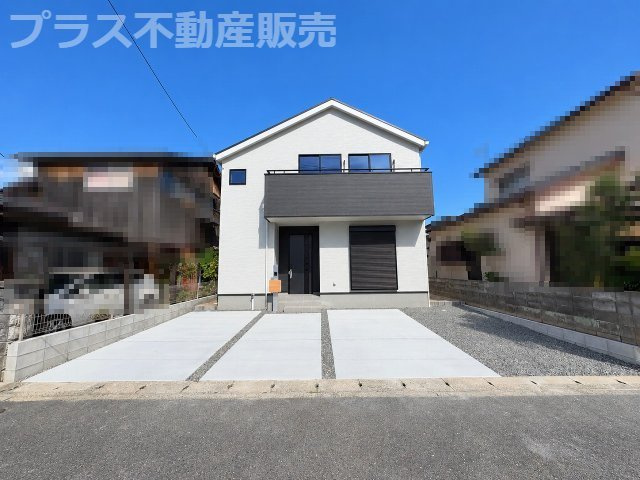 【外観】 | 福岡市西区今宿東3丁目第18　1号棟（全1棟）【仲介手数料無料・0円】 | 現地写真。同じ物件を見るなら、プラス不動産販売にお任せ下さい。