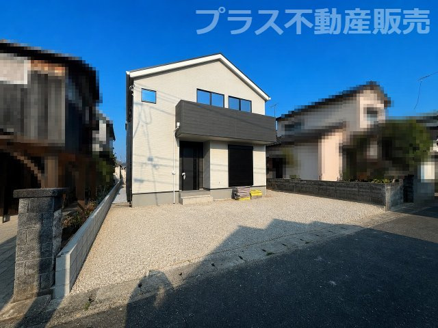 【外観】 | 福岡市西区今宿東3丁目第18　1号棟（全1棟）【仲介手数料無料・0円】 | 現地写真。プラス不動産販売なら、現場の全ての棟をまとめてご見学頂けます。