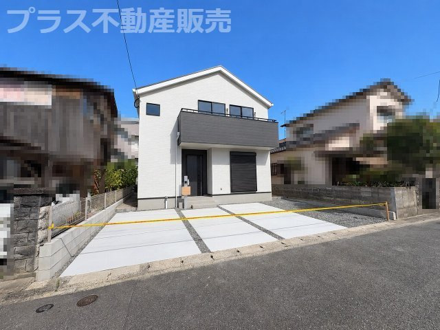 【外観】 | 福岡市西区今宿東3丁目第18　1号棟（全1棟）【仲介手数料無料・0円】 | 現地写真。プラス不動産販売なら、現場の全ての棟をまとめてご見学頂けます。