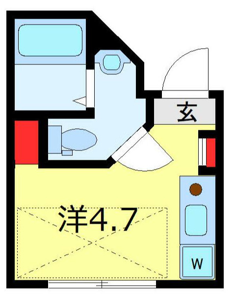 HJ PLACE SASAZUKAの間取り