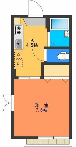 アクレール落合の間取り