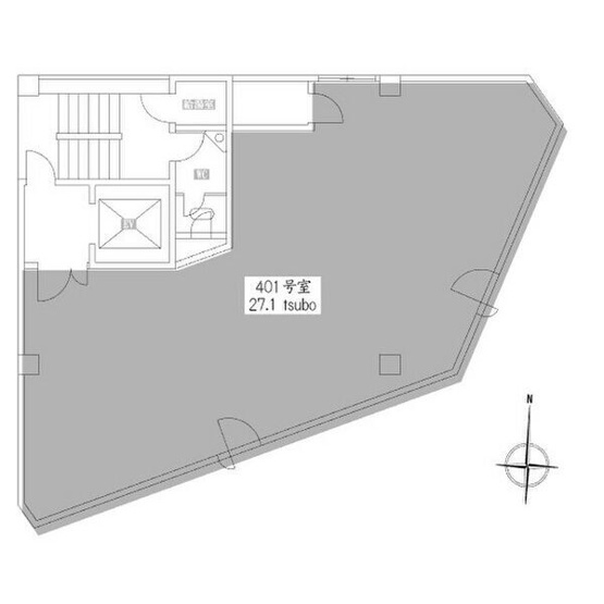 【間取り】 | 若杉西梅田ビル