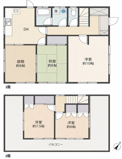 【間取り】 | ◆戸塚区戸塚町　中古戸建◆