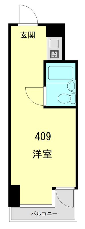 ラフィネ東銀座の間取り|間取り