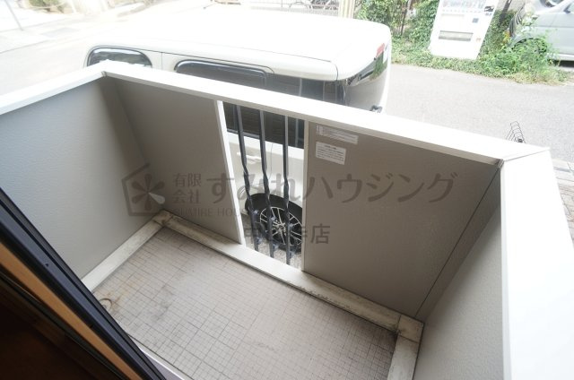 タウンハウス宝塚Ⅱのバルコニー