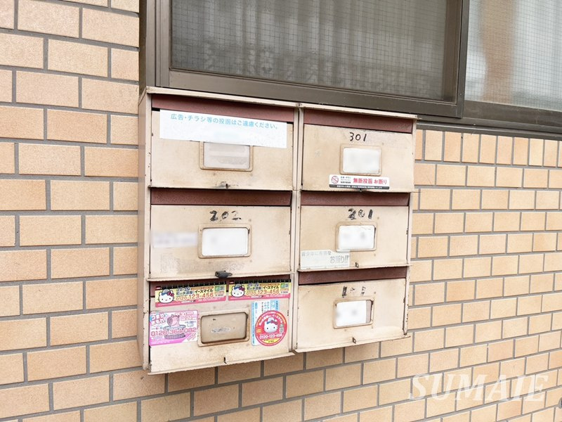 東大宮マンションのロビー