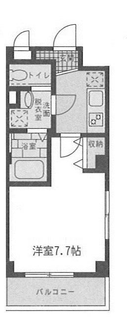 ハイネスコートの間取り|間取りです。