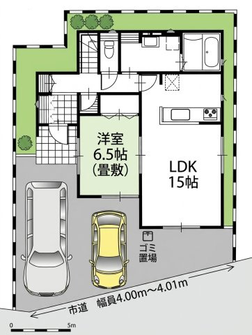 川越市寺尾　新築戸建て　いろどりアイタウンの間取り