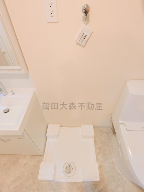 スプレスター大森山王の洗面所