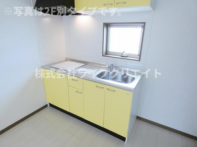 CHELSEA日野のキッチン|※写真は2F