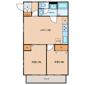 プティエトワールの間取り