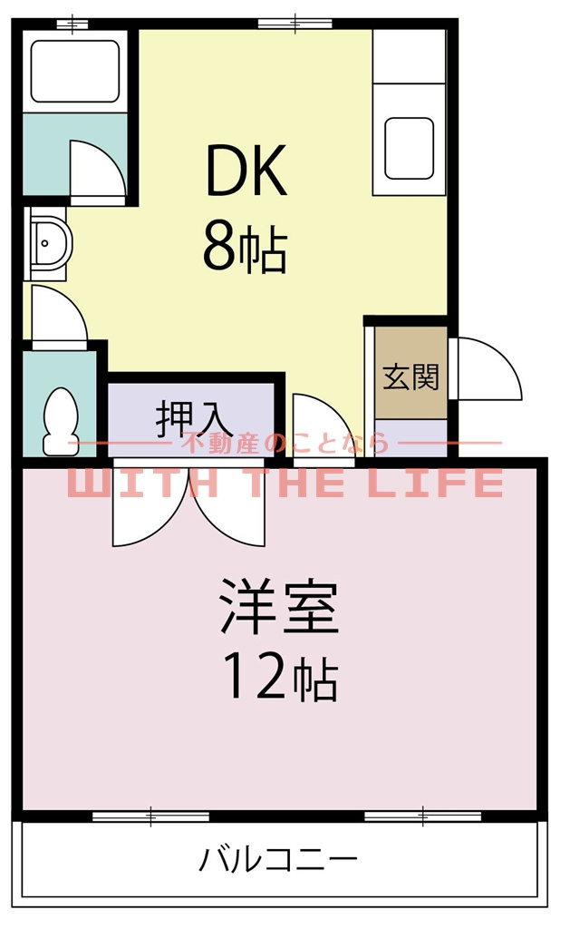 天神ウエノビル【キャッシュバック対象物件】の間取り
