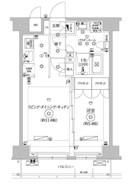 セジョリ墨田EASTⅢの間取り