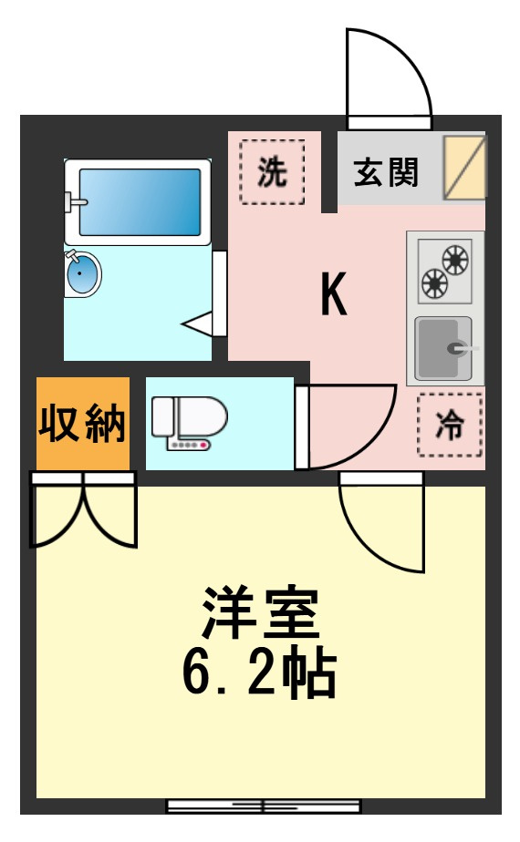 ソル・フルールの間取り