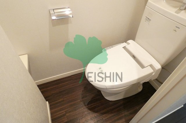 エンクレスト博多駅東のトイレ|清潔感のあるトイレです。