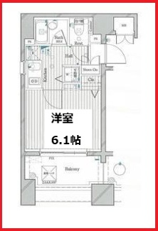 【間取り】 | グランヴァン両国Ⅱ