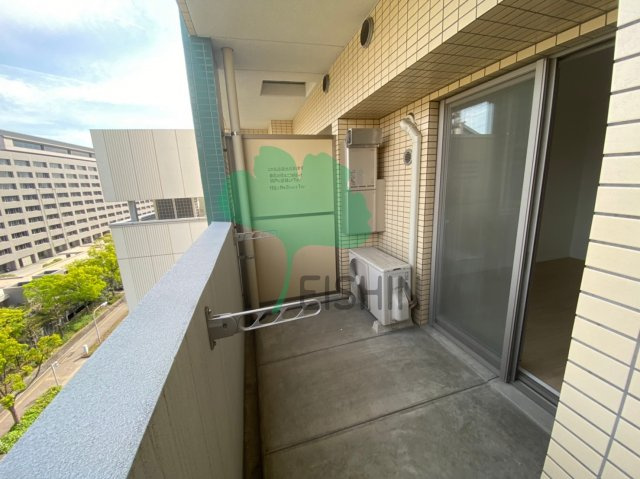 エンクレスト県庁前のバルコニー|日当たりの良いバルコニーです！