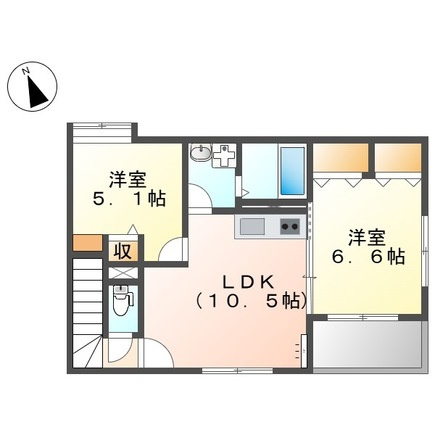 クローバーの間取り