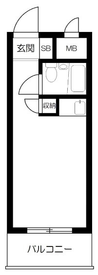 ライオンズマンション新中野第２の間取り